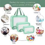 MAANGE Waterproof Travel Toiletry Bag in Green