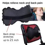 SmartTravel Inflatable Memory Foam Lumbar Support Pillow