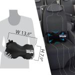 SmartTravel Inflatable Memory Foam Lumbar Support Pillow