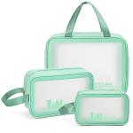 MAANGE Waterproof Travel Toiletry Bag in Green