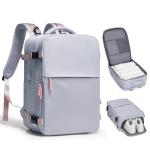 Light Purple Casual Travel Daypack Backpack
