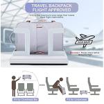 Light Purple Casual Travel Daypack Backpack