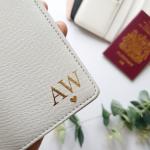 Custom Passport Holder and Luggage Tag Travel Set