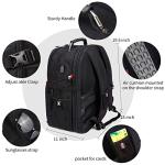Large 50L Travel Laptop Backpack with USB Port
