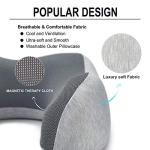 NAPFUN Travel Neck Pillow - 100% Memory Foam