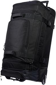 AmazonBasics 35-Inch Rolling Duffle Bag, Black