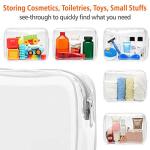 PACKISM TSA Approved Clear Toiletry Bag 3-Pack