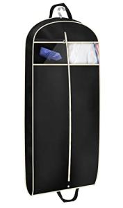 MISSLO 43" Garment Bag with Zipper Pocket
