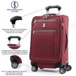Elite 8-Wheel Softside Spinner Carry-On Luggage
