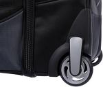 AmazonBasics 35-Inch Rolling Duffle Bag, Black
