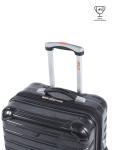 iFLY Hardside Luggage Fibertech 20 Inch Carry-on Luggage, Black