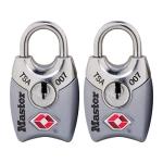 Master Lock TSA-Approved Keyed Lock, 2 Pack