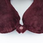 Bon Voyage Classic Memory Foam Neck Pillow - Burgundy