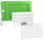 Shacke Initial Luggage Tag with Stainless Steel Ring