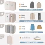 8-Piece Compression Packing Cube Set for Travel