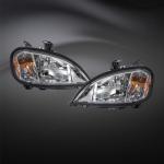 EVERESTHD Headlights Pair Set Headlamps Fit for Freightliner Columbia 1996-2018, Driver & Right Passenger Side Pair Set with All Bulbs Semi Trucks Accessories