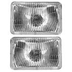 APSMOTIV Headlight Assembly with 12v Bulbs forCompatible With David Brown, John/deere Tractor Lights 7600 7700 7800 7610 7710 7810 6100 100 6200 6200 6300 6400 6400 6506 6600 12v tractor headlights