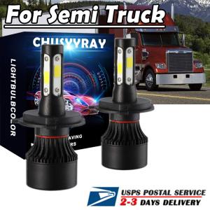 For Semi Truck Headlights Upgrade LED H4 9003 HB2 Driving Bulb For Chevy Volvo