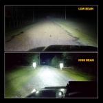 Pair Fit for Kenworth T2000 Semi-truck 7"Inch Round LED Headlights High Low Beam