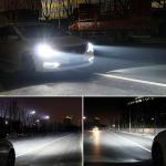 Combo LED Headlight Bulbs For 2004-2015 Volvo VNL Semi Truck High Low Beam