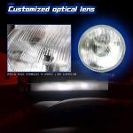 Fit for Kenworth T2000 Semi-truck 7Inch Round LED Headlights Pair High Low Beam