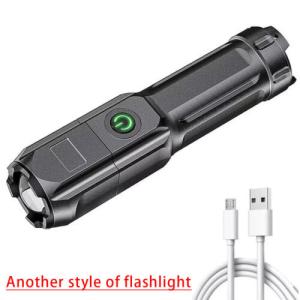 350000000 Lumen Super Bright LED Tactical Flashlight Rechargeable LED Work Light
