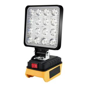 LED Work Light For Dewalt 20V Battery Flood Light Torch for Workshop Camping US