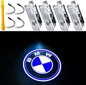 Logo Car Door Projector 4 Piece Wireless LED Welcome Light Car Interior Decor