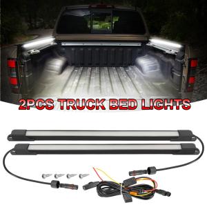 2Pcs LED Truck Bed Bar Cargo Work Lighting Kit 12V Light Decor for SUV Van Ford