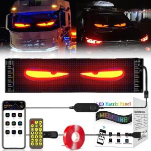 Truck-Specific Devil's Eye LED-Screen Car Eye Light Truck Dynamic LED Light NEW