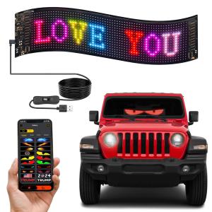 23.4" Devil Eyes LED Light for Car/Truck, APP Control, Specific Devil Car Lights