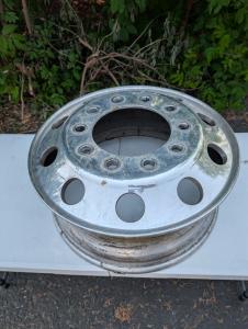accuride 22.5 aluminum classic steer semi truck rim