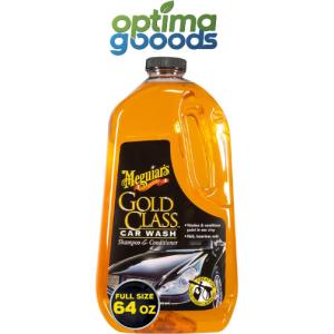 Meguiar's Gold Class Car Wash Shampoo & Conditioner 64oz – Glossy Finish Safe.