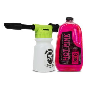 Mr. Detroit - Foam Blaster & Hot Pink 64oz Car Soap Kit – High-Suds Shampoo