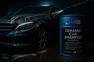 DLAB Ceramic Car Shampoo – 35 Gallon Drum – Neutral pH, Ceramic-Infused, Profess