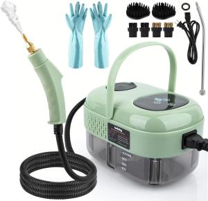 2500W High Pressure Steam Cleaner Handheld Portable 6 Brush Car Home Kitchen NEW