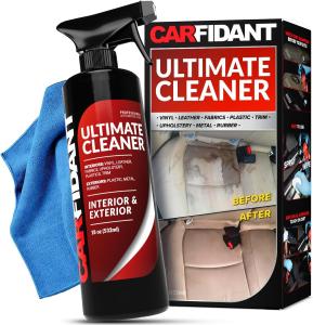 Carfidant Ultimate Cleaner - Car Interior Cleaner - Quick Detailer Safely Cleans