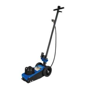 K Tool International 63197 22 Ton Automotive Air Truck Jack for Garages, Repair Shops, and DIY, 44,000 lbs. Capacity, Hydraulic Lift Range 8.67"- 13.5", RAM Wiper Seal, 100-120 PSI, Welded Pump, Blue