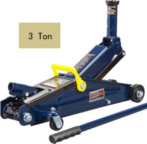 TCE 3 Ton Trolley Floor Jack Saddle SUV Extended Height Truck, AT83006U