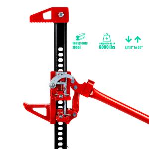 Stark USA 3 Tons Off Road Farm Farmer Jack Truck High 60" Lift Bumper Tractor