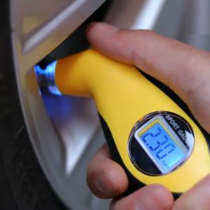 Tire Pressure Gauge Digital Gauge Meter Tester Bike Car Truck LCD Display PSI