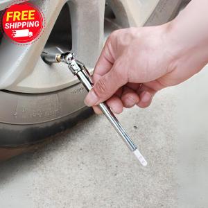Car Tire Air Pressure Test Meter Pencil Tire Pressure Gauge 10-50 PSI