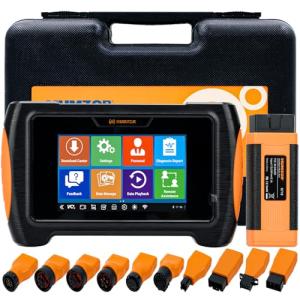 HUMZOR NP816 Heavy Duty Truck Scanner, Semi Trucks 5.5" Full System Diagnostic Tool, Bidirectional Diesel Scan Tool ECU Coding, 17+ Reset for Cummins & More