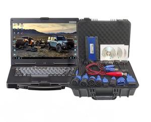 Diesel Laptops for Nexiq USB Link 3 Diesel Universal Truck Excavator Diagnostic Scanner Tool Wired Edition with Repair Information & Diagnostic Software (Nexiq2(VO) with Laptop)