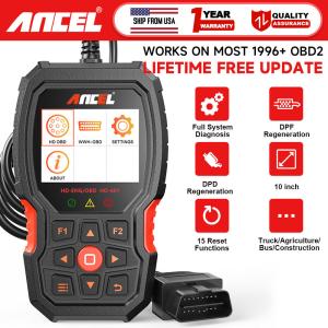 ANCEL Heavy Duty Truck Scanner HD601 All System Diesel Diagnostic Scan Tool