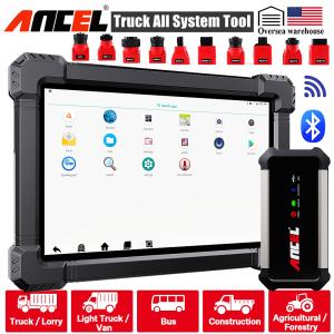 Semi Truck Scanner OBD2 Diagnostic Tool Heavy Duty Truck DPF Regen ECU Coding