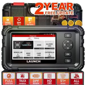 LAUNCH Diesel Diagnostic Scan Tool Heavy Duty Truck Pickup Tractor Semi-Truck