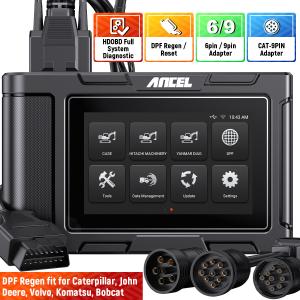 Semi Commercial Truck Diagnostic Scanner All System Heavy Duty Truck Scan Tool