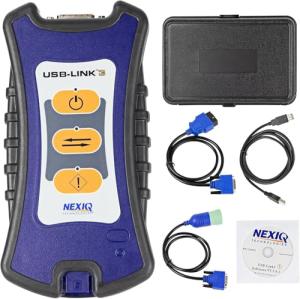 Nexiq USB Link 3 Bluetooth Edition Heavy Duty Truck Scanner Diesel Diagnostic Tool for Nexiq USB Link 3 & Diagnostic Software for Universal Truck Excavator Diagnostic