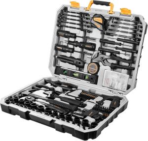 218 PCS General Household Hand Tool kit, Professional Auto Repair Tool Set